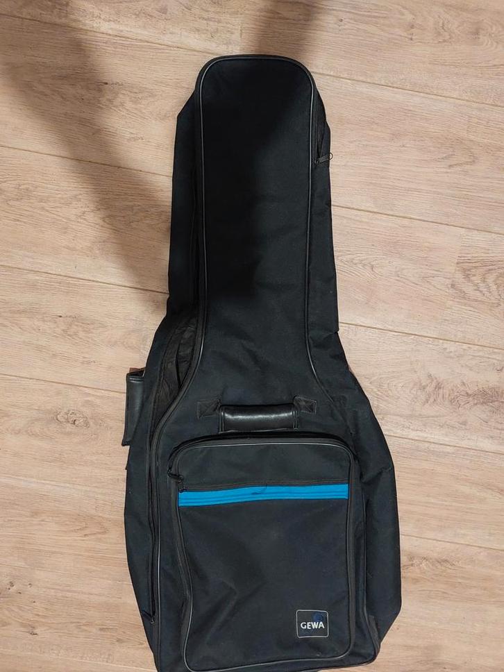 Gewa Gitaartas Rugtas - Ideaal voor transport!, Muziek en Instrumenten, Behuizingen en Koffers, Zo goed als nieuw, Akoestische gitaar