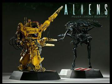 Sideshow Alien Queen & Powerloader diorama Aliens Maquette beschikbaar voor biedingen