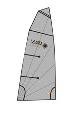 Laser Vago XD Race grootzeil, Watersport en Boten, Ophalen, Zo goed als nieuw, 3 tot 6 meter, Minder dan 15 m²
