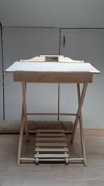 Oud schoolbankje, Ophalen