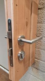 Klinkset rozet RVS, Ophalen, Nieuw, Rvs, Klink of Kruk