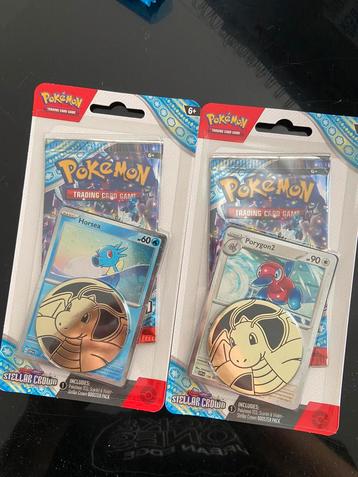 Pokemon stellar crown blister beschikbaar voor biedingen