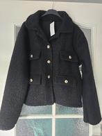 Nieuw teddy jasje zwart 40 42 44, Ophalen of Verzenden, Nieuw, Maat 42/44 (L), Zwart