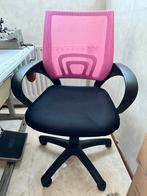 Bureaustoel, Huis en Inrichting, Bureaustoelen, Ophalen, Zo goed als nieuw, Roze, Bureaustoel