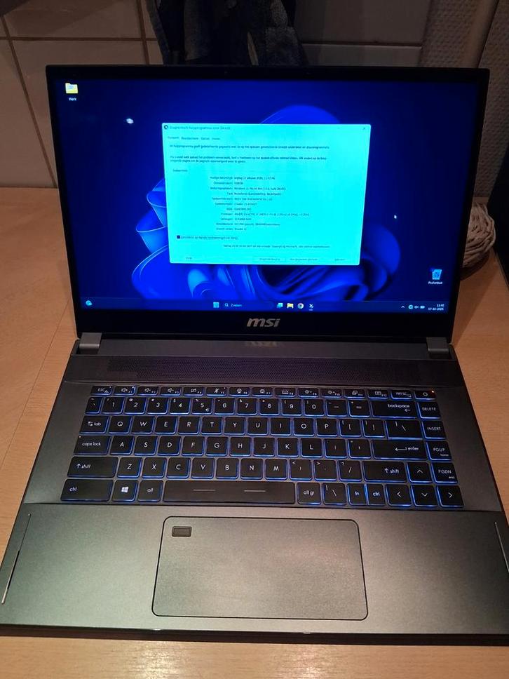 MSI Creator 15 RTX 3070 - Krachtige Laptop!, Computers en Software, Windows Laptops, Gebruikt, 15 inch, SSD, 3 tot 4 Ghz, 32 GB