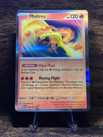 Moltres 146/165 Holo - 151 beschikbaar voor biedingen