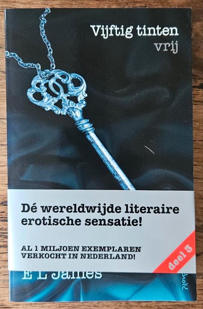 E.L. James - Vijftig tinten vrij, Boeken, Literatuur, Zo goed als nieuw, Amerika, Ophalen of Verzenden