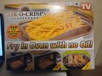 Nieuw Frituurmandje voor Oven - Air-O-Crisp, Ophalen of Verzenden, Nieuw