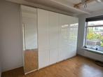 Ikea Pax - hoogglans witte deuren Lomen (Farvik), Ophalen, Zo goed als nieuw, 50 tot 100 cm, 200 cm of meer