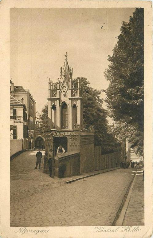 (386-249-013) Nijmegen Kasteel Hallo, Verzamelen, Ansichtkaarten | Nederland, Gelderland, Verzenden