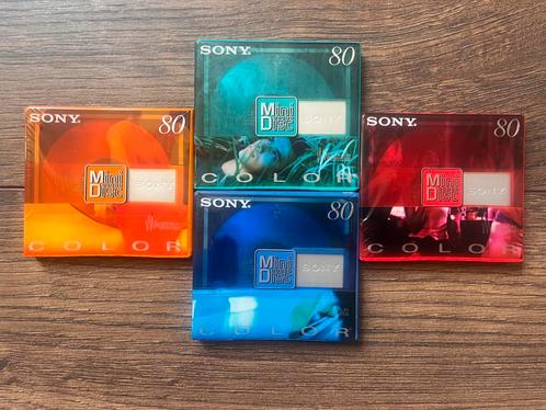 4 x sony minidisc 80 NIEUW!, Audio, Tv en Foto, Walkmans, Discmans en Minidiscspelers, Ophalen of Verzenden