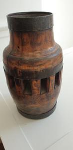 Unieke sierpot van oude boerenkar as, Antiek en Kunst, Ophalen