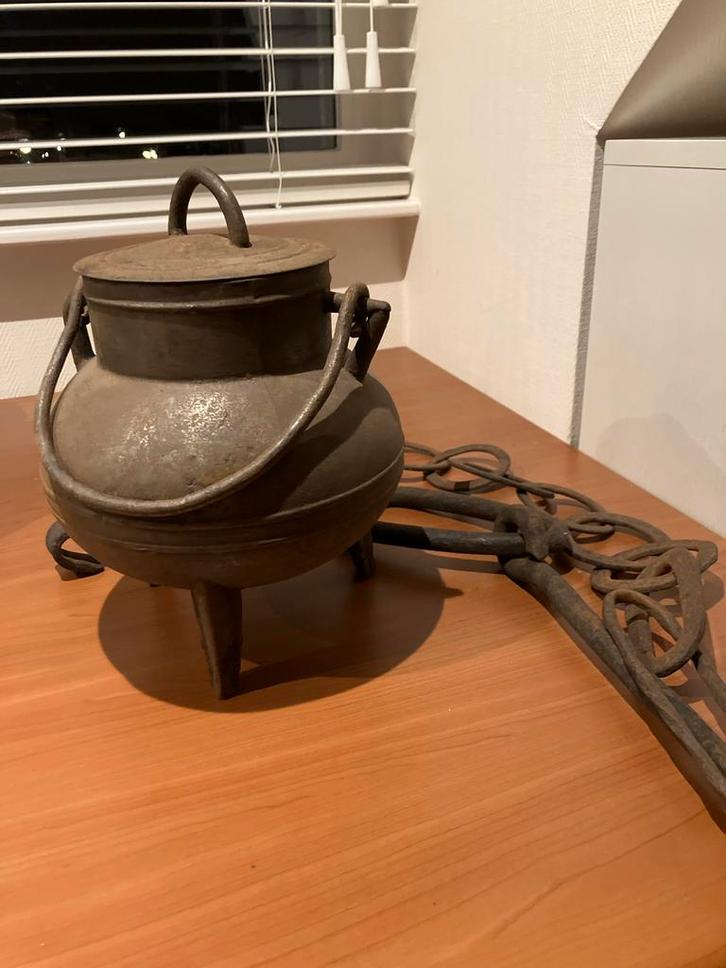 Antieke Ketel met Ketting, Antiek en Kunst, Antiek | Keukenbenodigdheden, Ophalen