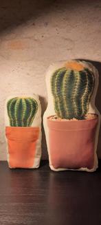 Leuke cactus kussens - set van 2, Ophalen of Verzenden, Zo goed als nieuw, Groen, Overige vormen
