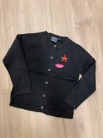 Zwart meisjes vestje van het merk Retour mt 116, Kinderen en Baby's, Kinderkleding | Maat 116, Meisje, Trui of Vest, Ophalen of Verzenden