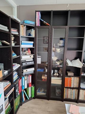 Ikea Billy vitrinekast en boekenkast - afbeelding 1
