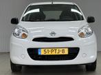 Nissan Micra 1.2 Visia/ EERSTE EIGENAAR!/ Airco/ C.V. Afstan, Voorwielaandrijving, Euro 5, Stof, Gebruikt