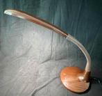 Bureau Led Lamp Houtlook Retro/ Design !, Ophalen, Zo goed als nieuw, Kunststof, Minder dan 50 cm