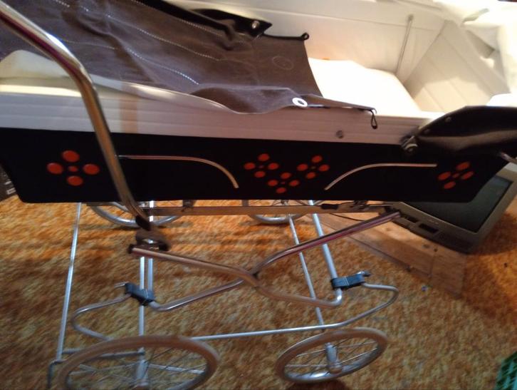 Vintage Kinderwagen uit de Jaren 70, Kinderen en Baby's, Kinderwagens en Combinaties, Gebruikt, Kinderwagen, Overige merken, Luchtbanden