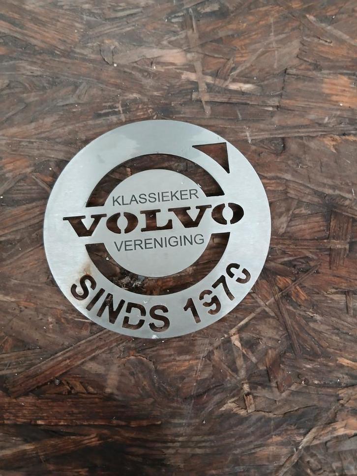 Volvo Klassieker Vereniging Embleem - 10cm, Auto-onderdelen, Carrosserie en Plaatwerk, Ophalen of Verzenden