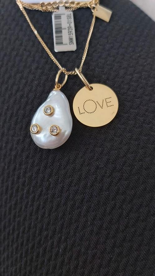 Nieuwe ketting van ZAG Bijoux, Sieraden, Tassen en Uiterlijk, Kettingen, Nieuw, Overige materialen, Goud, Met hanger, Met strass