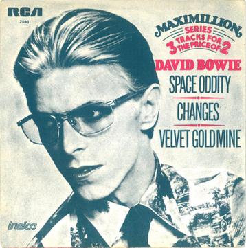 David Bowie - Space oddity / Changes (vinyl single)  beschikbaar voor biedingen