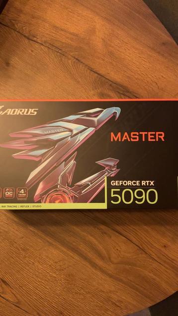 NVIDIA RTX 5090 AORUS Master 24GB videokaart beschikbaar voor biedingen