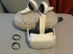 Oculus Quest 2 128gb wit met hardcase, Spelcomputers en Games, Virtual Reality, Ophalen of Verzenden, Zo goed als nieuw, VR-bril