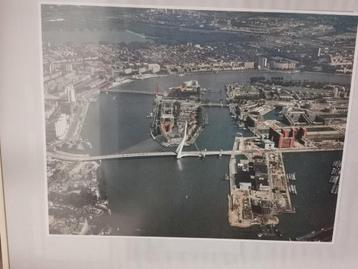 Luchtfoto Erasmusbrug Rotterdam beschikbaar voor biedingen