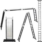 Vouwladder Aldorr, Doe-het-zelf en Verbouw, Ladders en Trappen, Ophalen, Ladder, Opvouwbaar of Inschuifbaar, 4 meter of meer