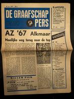 De Graafschap - AZ’67 28 november 1971, Verzamelen, Ophalen of Verzenden, Zo goed als nieuw, AZ