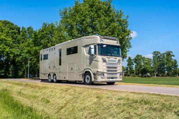New Scania S500 STX! 6 horses plus living, unique Porsche Qu beschikbaar voor biedingen
