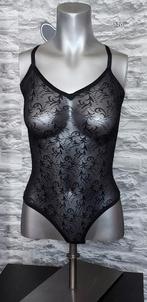 zwart kanten stringbody S, Ophalen of Verzenden, Zwart, Body of Korset