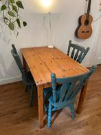 Houten eettafel | bureautafel | 120 cm x 70 cm, Ophalen, 100 tot 150 cm, 50 tot 100 cm, Zo goed als nieuw