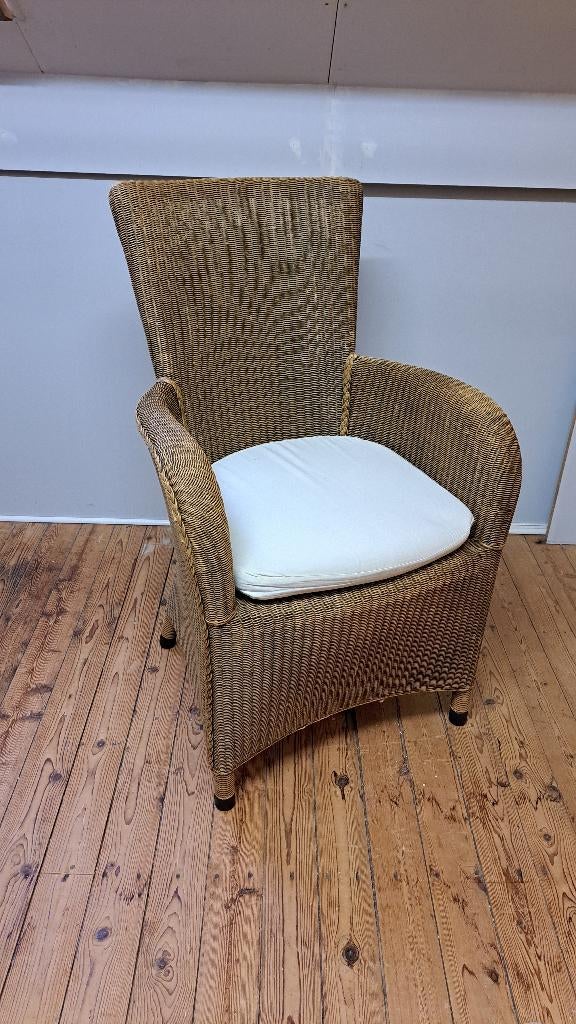 Huiskamerstoelen, Huis en Inrichting, Ophalen, Gebruikt, Bruin, Riet of Rotan