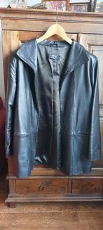 Leren dames jas  38/40, Maat 38/40 (M), Bruin, Ophalen of Verzenden, Zo goed als nieuw