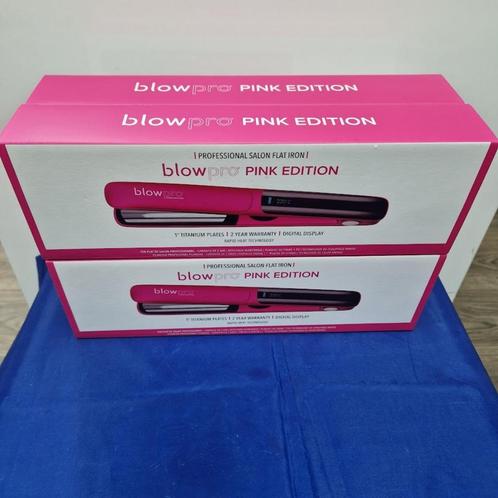 BLOWPRO Professionele Stijltang Pink Edition - 220 C NIEUW, Sieraden, Tassen en Uiterlijk, Uiterlijk | Haarverzorging, Nieuw, Krultang of Stijltang