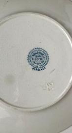 Antiek diner bord plat bord H. Boulanger Choisy le Roi, Ophalen of Verzenden