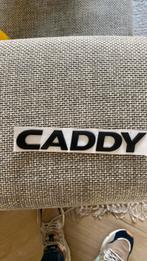 Volkswagen Caddy logo in mat zwart, Auto-onderdelen, Nieuw, Ophalen of Verzenden, Volkswagen