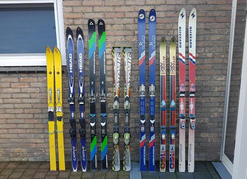 Diverse ski's en skistokken, Sport en Fitness, Skiën en Langlaufen, Gebruikt, Ski's, Skiën, Carve, Ophalen of Verzenden