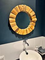 Spiegel van Zara Home, landelijke stijl, Minder dan 50 cm, Rond, Ophalen of Verzenden, Zo goed als nieuw