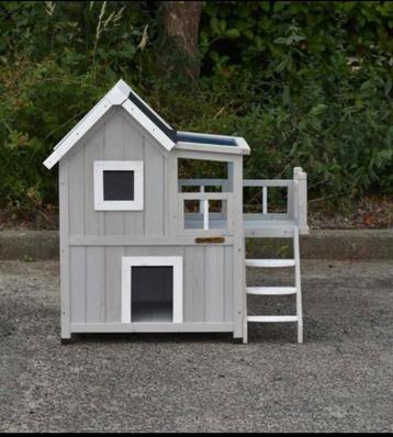 AANBIEDING!: kattenhuis nieuw van €100,- nu voor €65,- ! beschikbaar voor biedingen