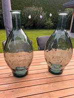 Glazen vazen, Ophalen, Blauw, Minder dan 50 cm, Glas