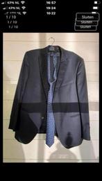 Mooi donkerblauw pak van Carl Gross maat M, Ophalen of Verzenden, Zo goed als nieuw, Maat 48/50 (M), Blauw