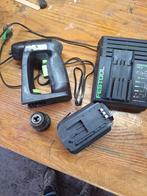Festool C15 Accu Schroefboormachine, Gebruikt, Variabele snelheid, Ophalen of Verzenden, Boor- en Schroefmachine