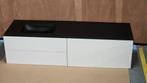 Calidris badmeubel 160x50 met zwarte wastafel NIEUW, Ophalen, 150 tot 200 cm, Nieuw, Minder dan 100 cm