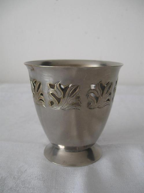 Oud lepelvaasje vintage retro goede staat, Antiek en Kunst, Curiosa en Brocante, Ophalen of Verzenden