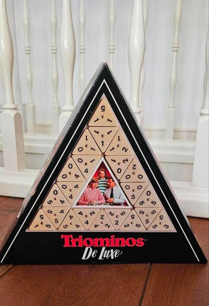 Trioninos - compleet/ als Nieuw- Goliath- verzend ook, Hobby en Vrije tijd, Gezelschapsspellen | Overige, Zo goed als nieuw, Ophalen