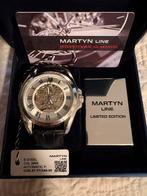Leuk horloge van de Martyn Line, Overige merken, Polshorloge, Ophalen of Verzenden, Leer