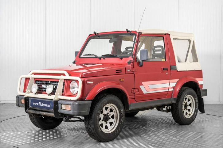 Suzuki Samurai 4x4 1.3 Cabrio Softtop (bj 1991), Auto's, Suzuki, Bedrijf, Te koop, Samurai, 4x4, Open dak, Benzine, Cabriolet